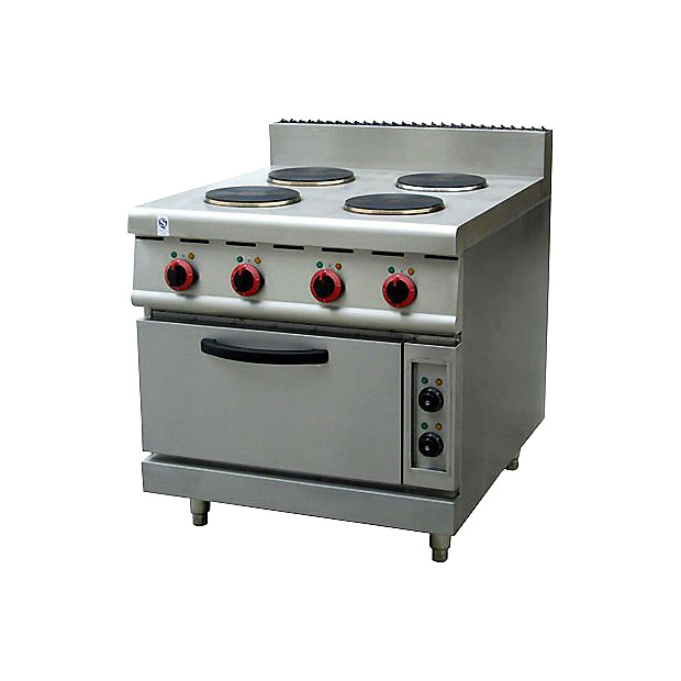 Плита электрическая Kocateq ZHTT4 напольная c 4 конфорками и духовым шкафом