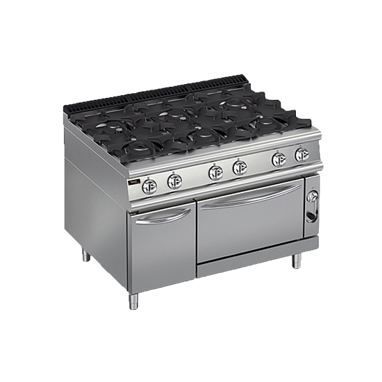 Плита газовая 700 серии Apach Chef Line LRRG127FGCS