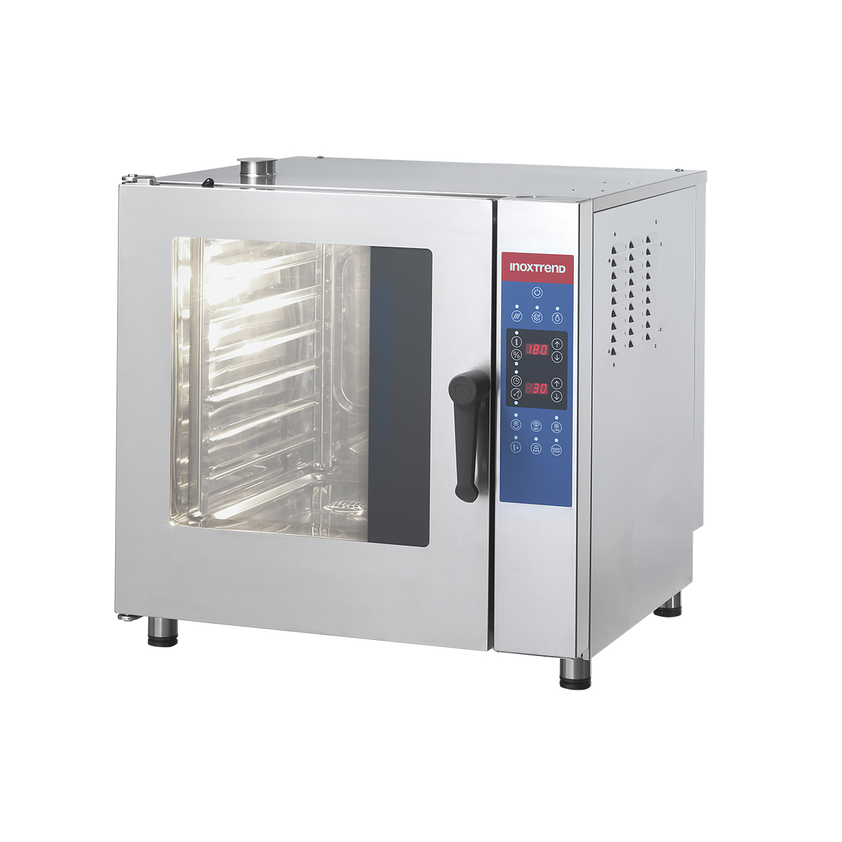 Пароконвектомат с душем и щупом INOXTREND CDE-107E