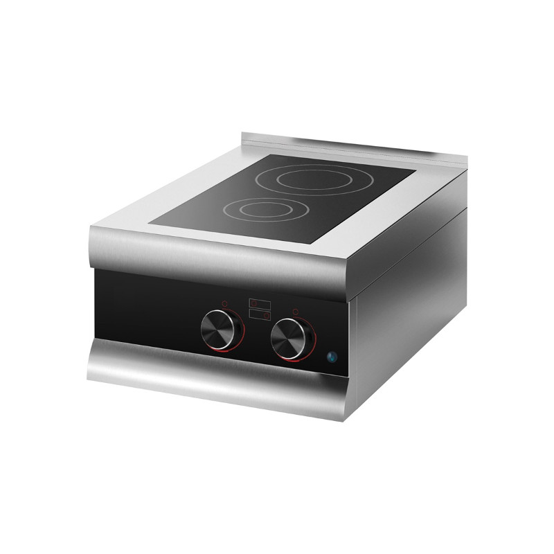 Плита индукционная Kocateq ZLICHT4induction7kw настольная с 2 зонами нагрева