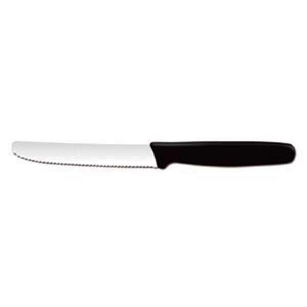 Нож для нарезки MACO 400838 черный 10см