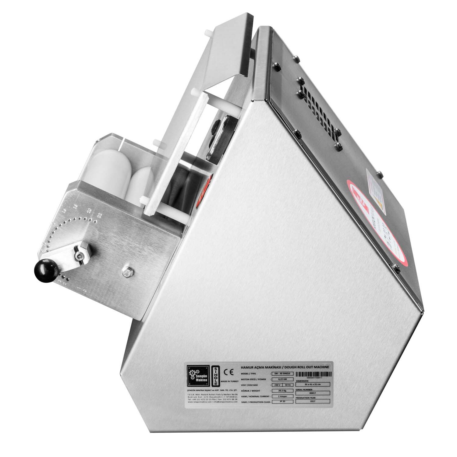 картинка Машина тестораскаточная Senoven SM-30 SINGLE
