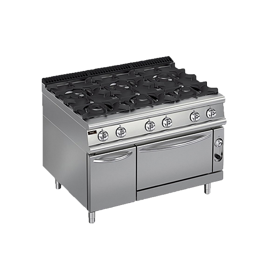 Плита газовая 700 серии Apach Chef Line LRRG127FECS